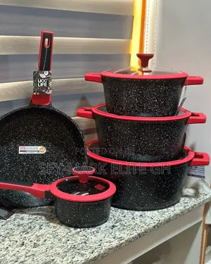 Ucc Life 5 Set Granite Cookware