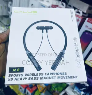 Original Calus Wireless Headphone With Deep Bass And Strong Battery