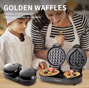 Sokany 2 In1 Waffle Maker