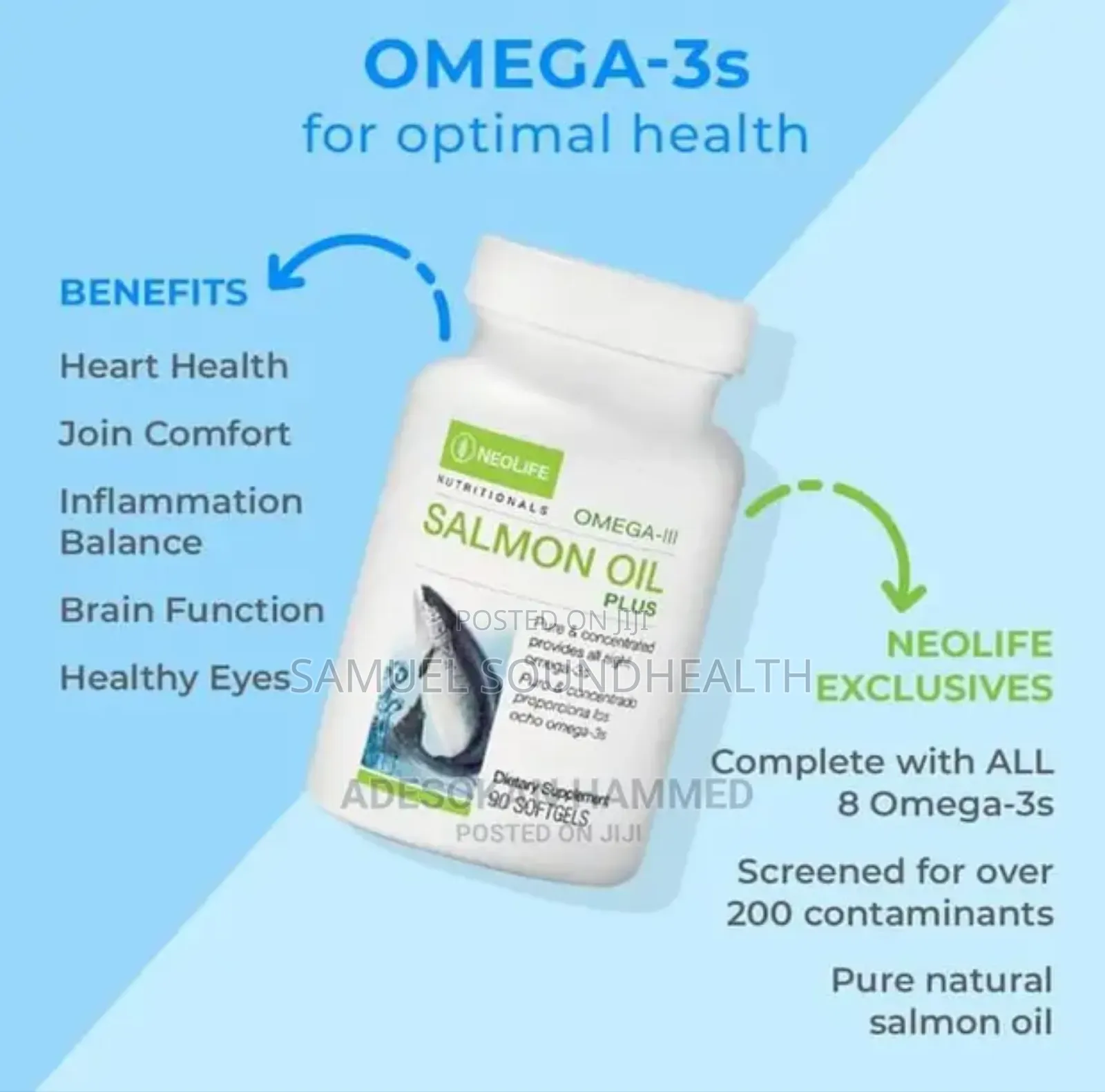 Omega 3 Salmon Oil Plus