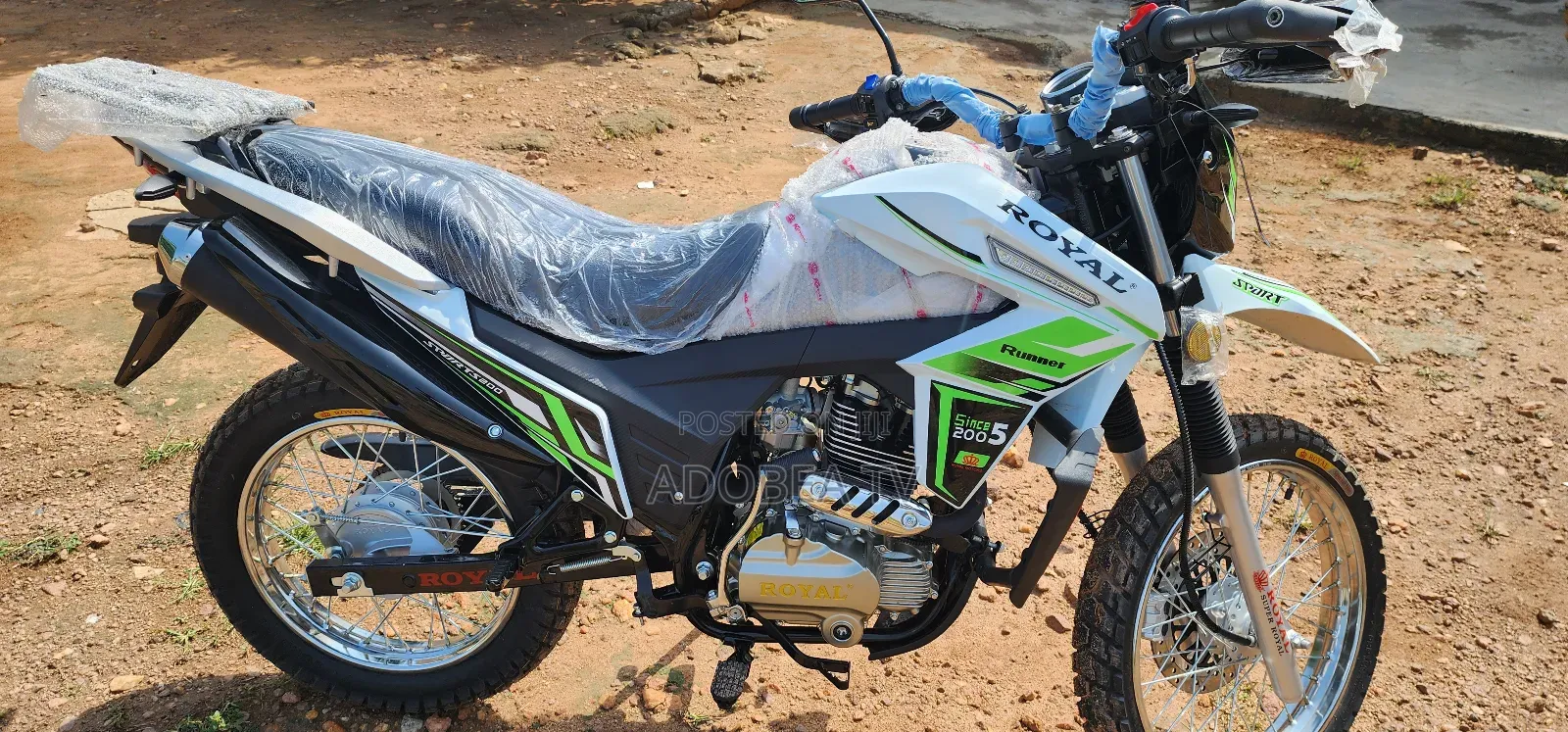 New Royal Motorcycle 2025 White
