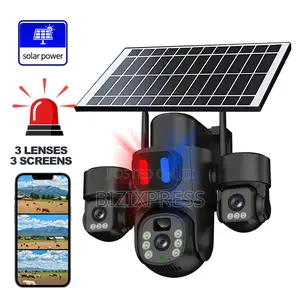 3 Lens 4g Solar Camera