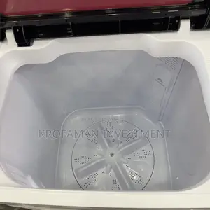 Decakila Kedm002r 15kg Twin Tub Semi-Automatic Washing Machi