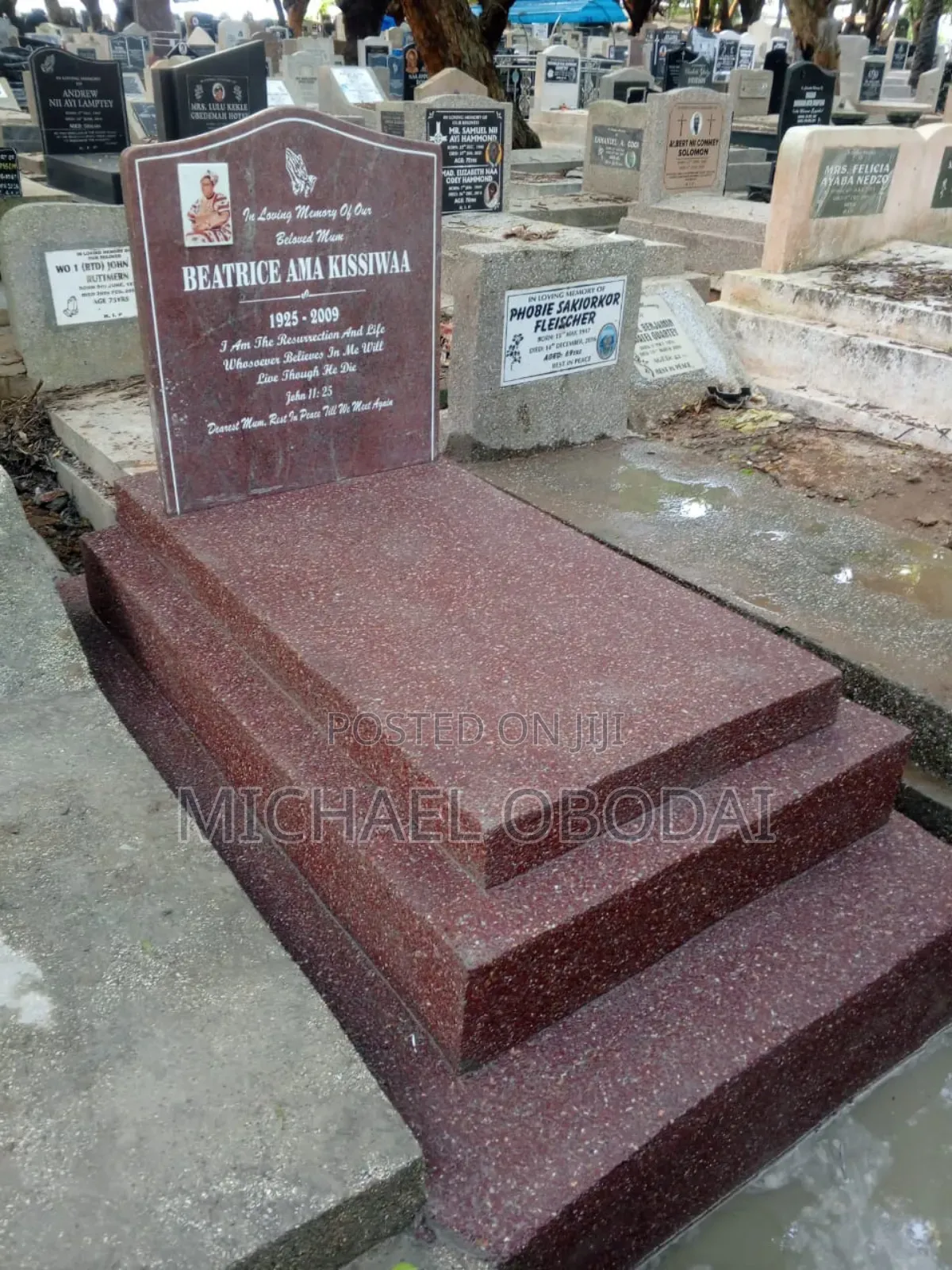 Tiles Tombstone