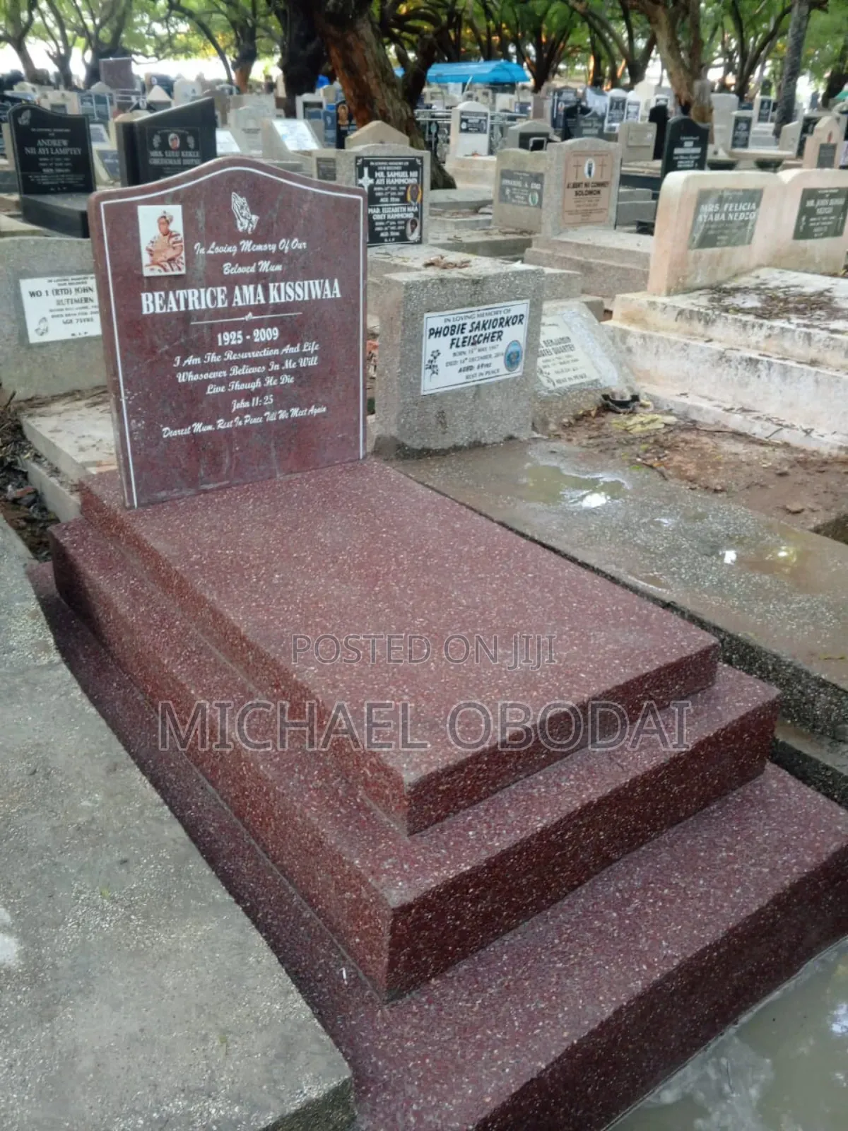 Tiles Tombstone