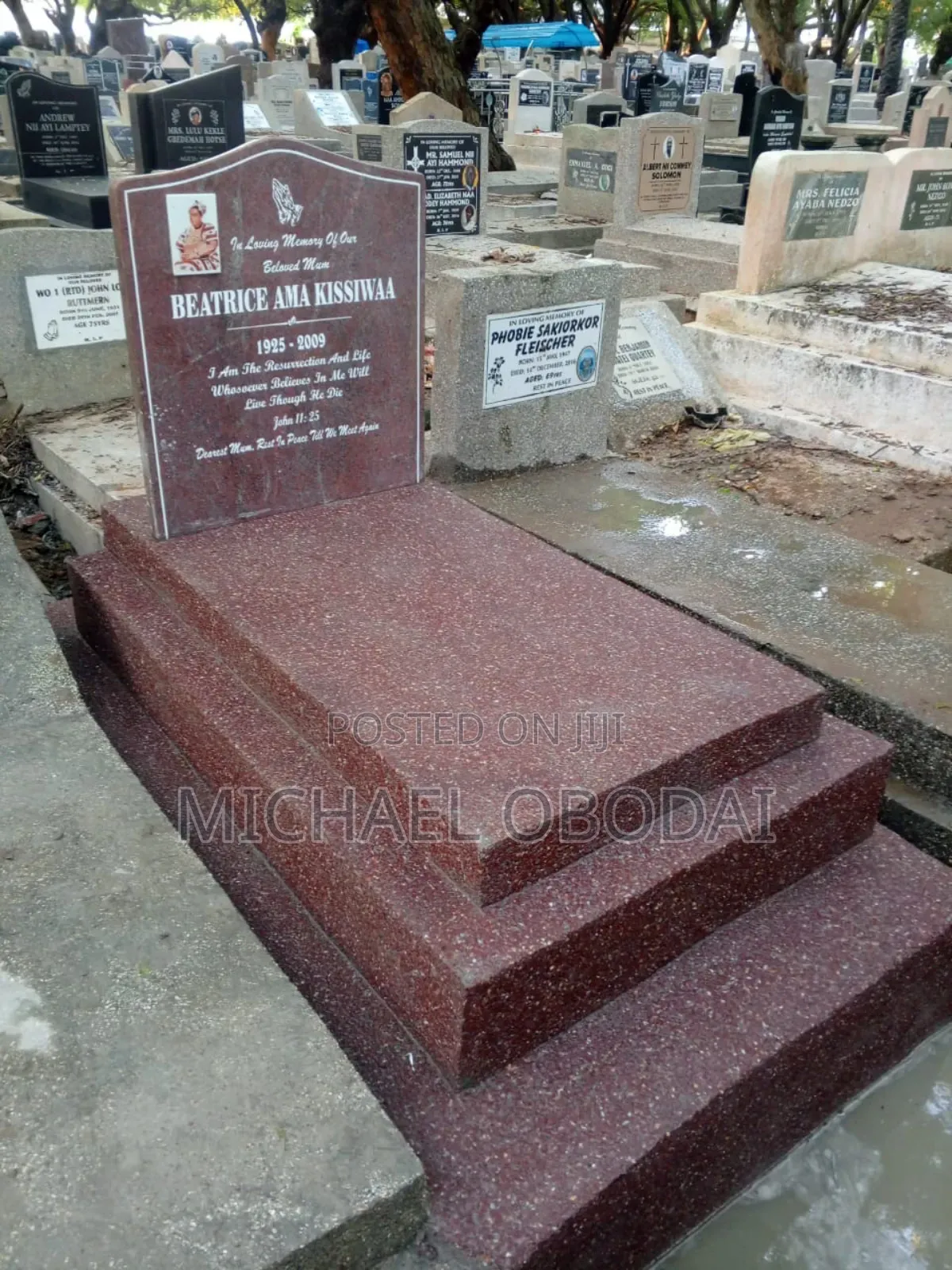 Tiles Tombstone