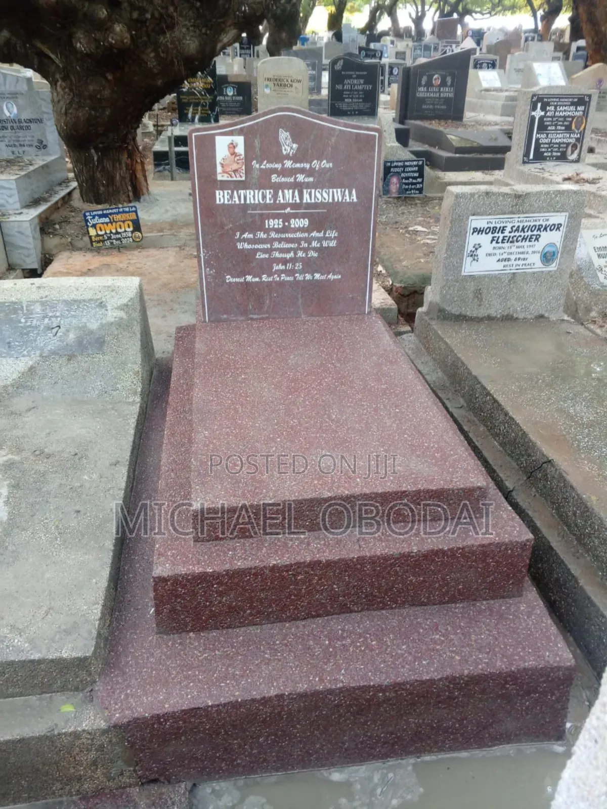 Tiles Tombstone