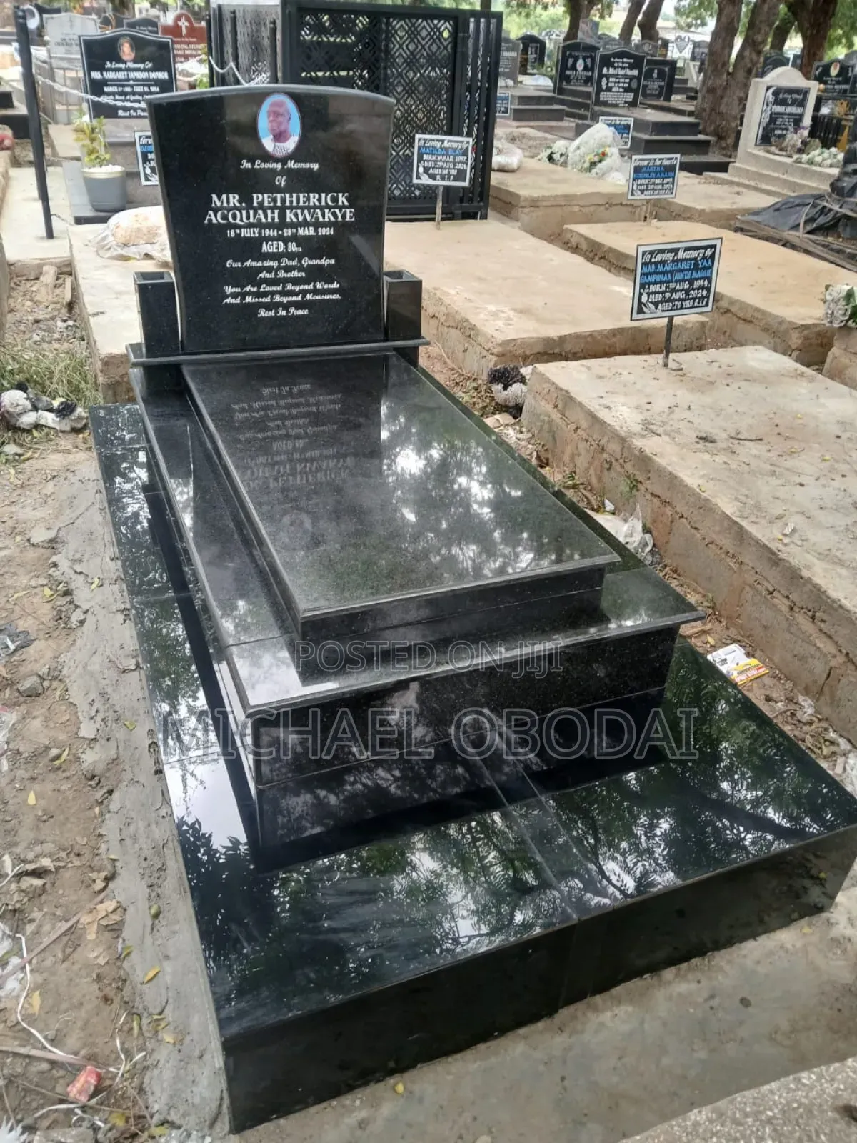 Tiles Tombstone