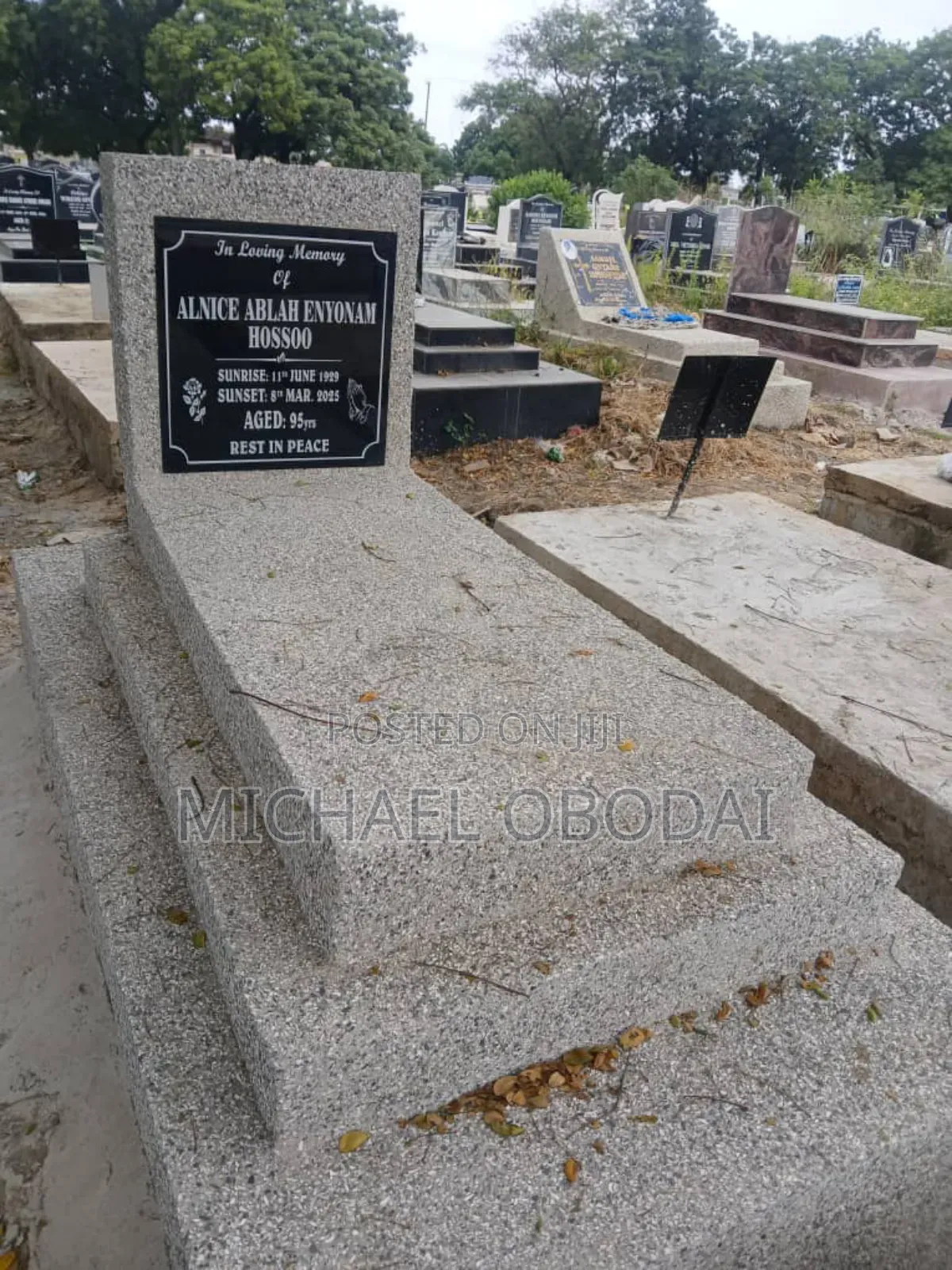 Tiles Tombstone