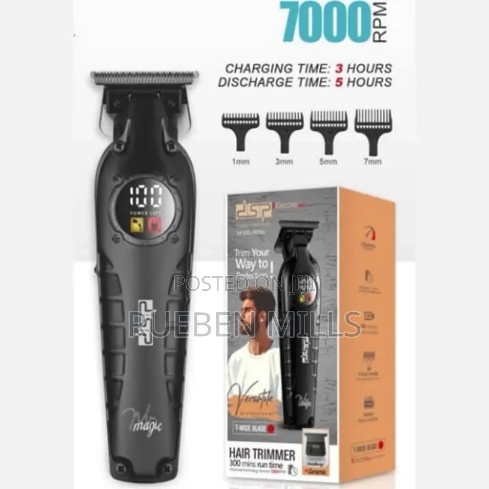 DSP Magic Perfect Way Trimming Beard Trimmer Shaving Barbering Machine