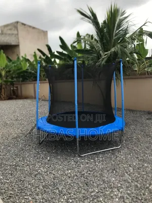 8ft Trampoline With Ladder and Safety Net