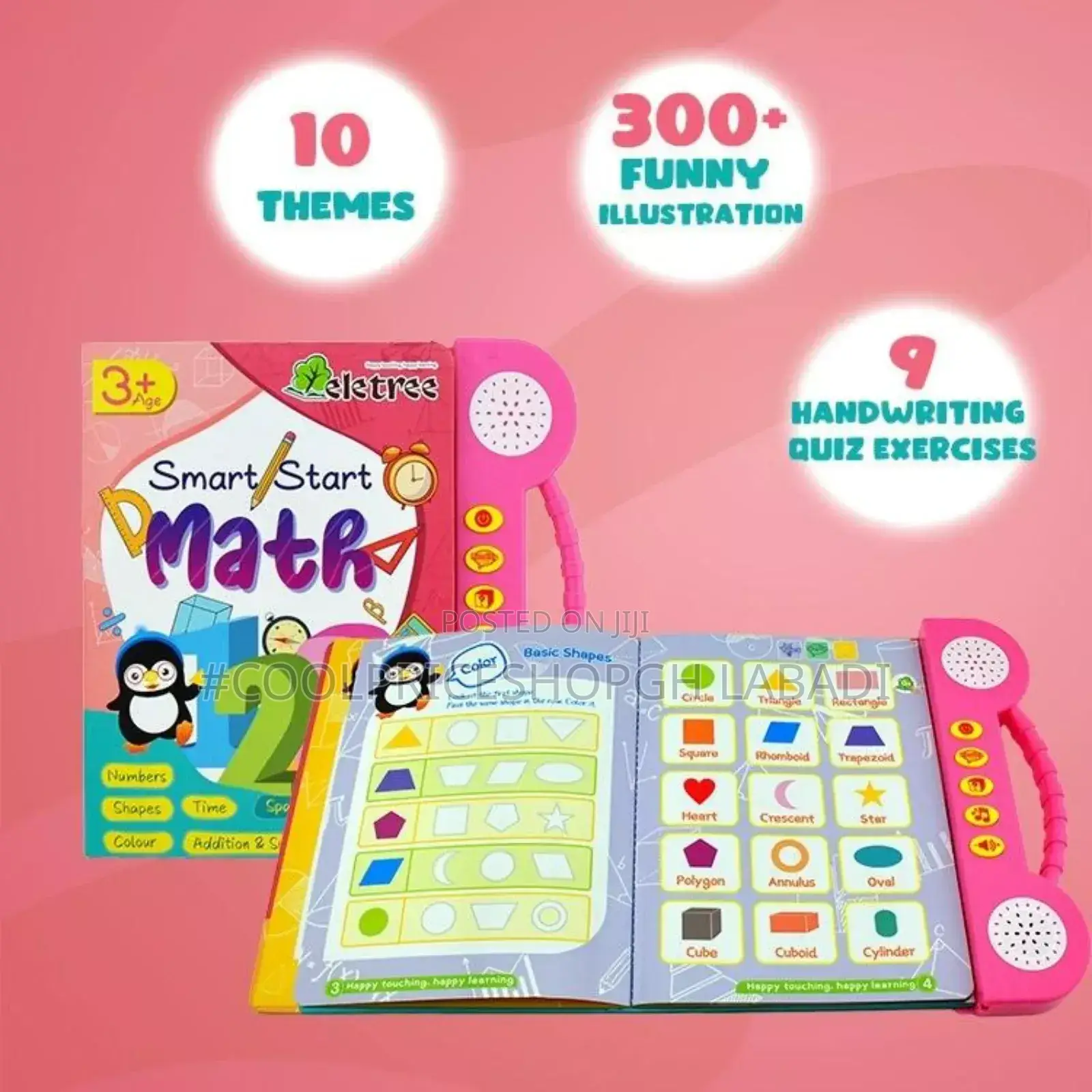 Educational Learning Spelling Counting Math Toy Game