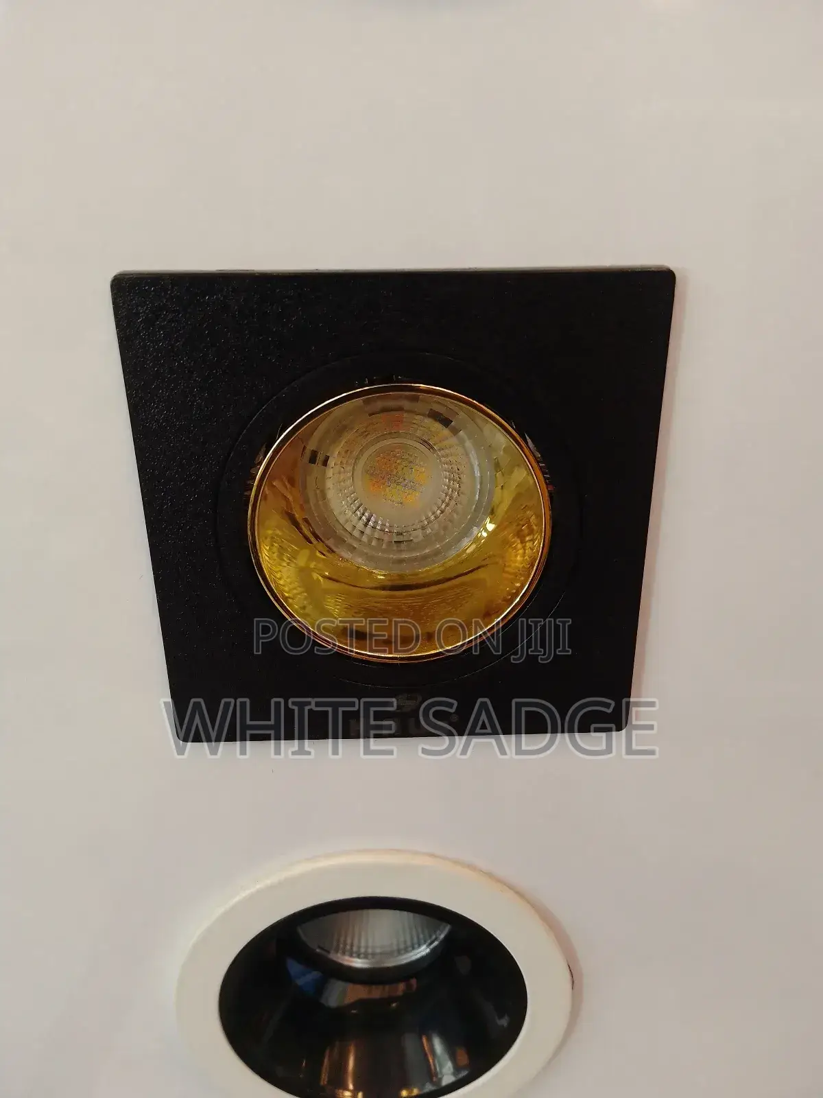 Vein Black Recessed Gu10/Mr16 Frame