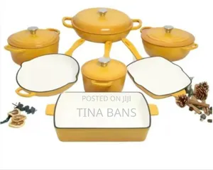 7set Cast Iron Pots