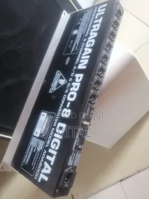 Studio Mic Preamp Behringer Ultragain Pro 8 Digital