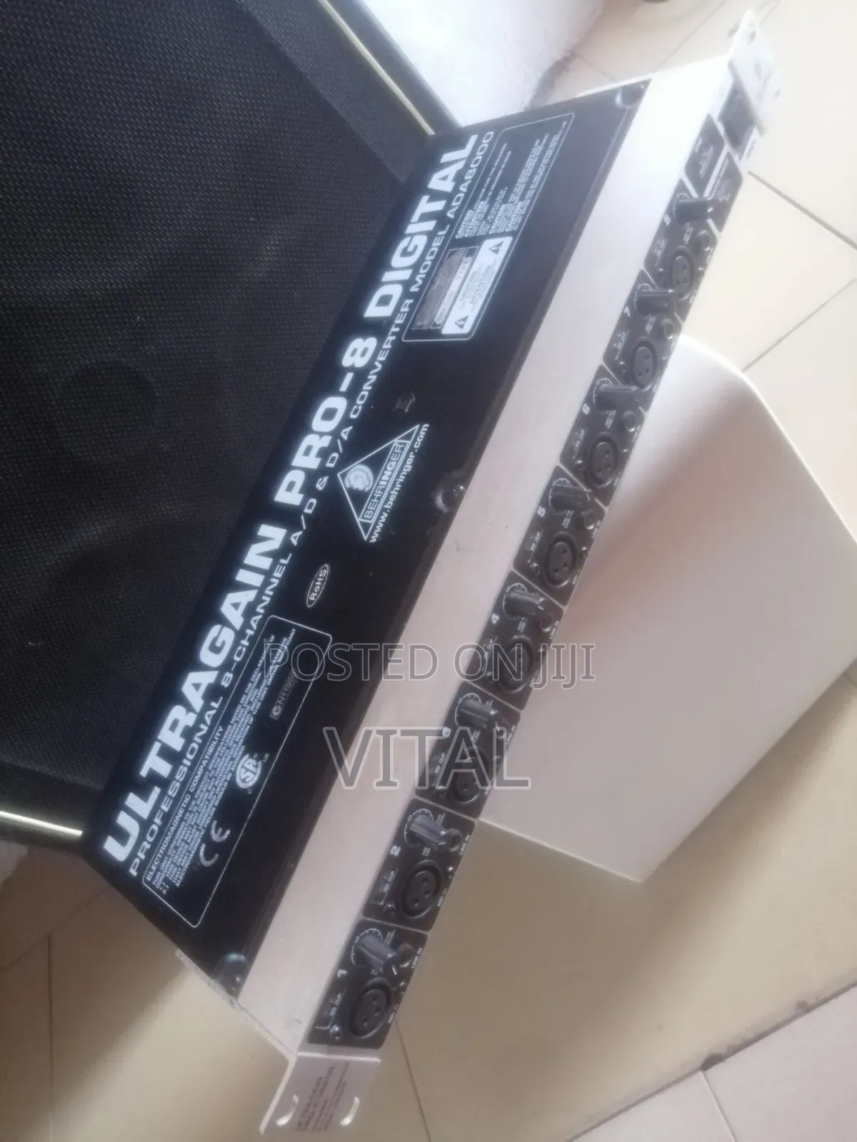 Studio Mic Preamp Behringer Ultragain Pro 8 Digital