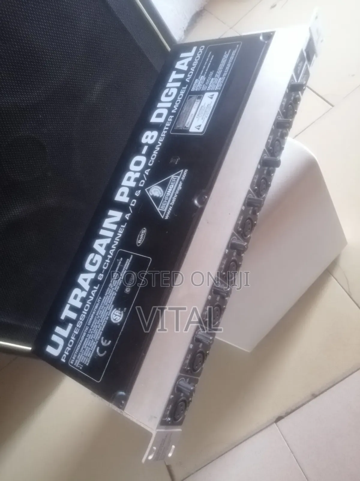 Studio Mic Preamp Behringer Ultragain Pro 8 Digital