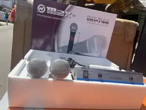 Max Dh-744 VHF Professional Wireless Dual Channel Microphone Receiver.