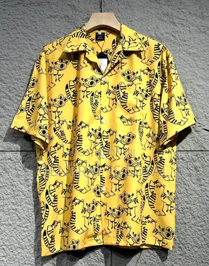 Summer Silk Men’S Shirt Top