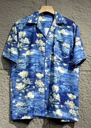 Summer Silk Men’S Shirt Top