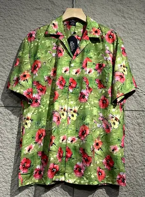 Summer Silk Men’S Shirt Top