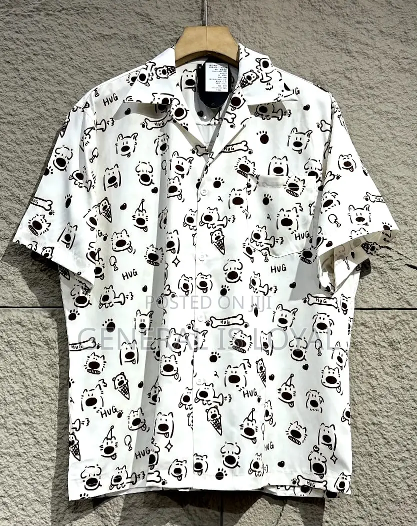 Summer Silk Men’S Shirt Top