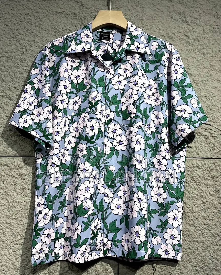 Summer Silk Men’S Shirt Top