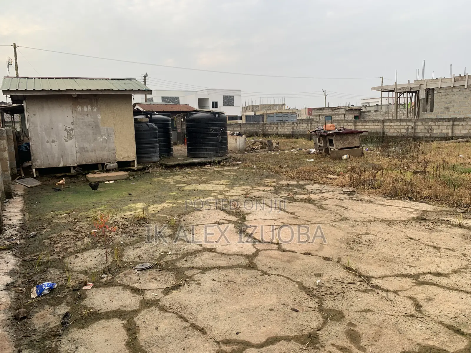 A Genuine Title Half Plot of Land for Sale in East Legon Hills.