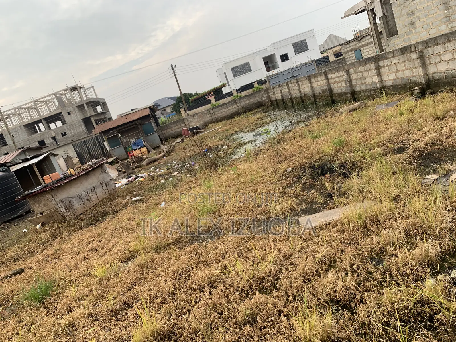 A Genuine Title Half Plot of Land for Sale in East Legon Hills.