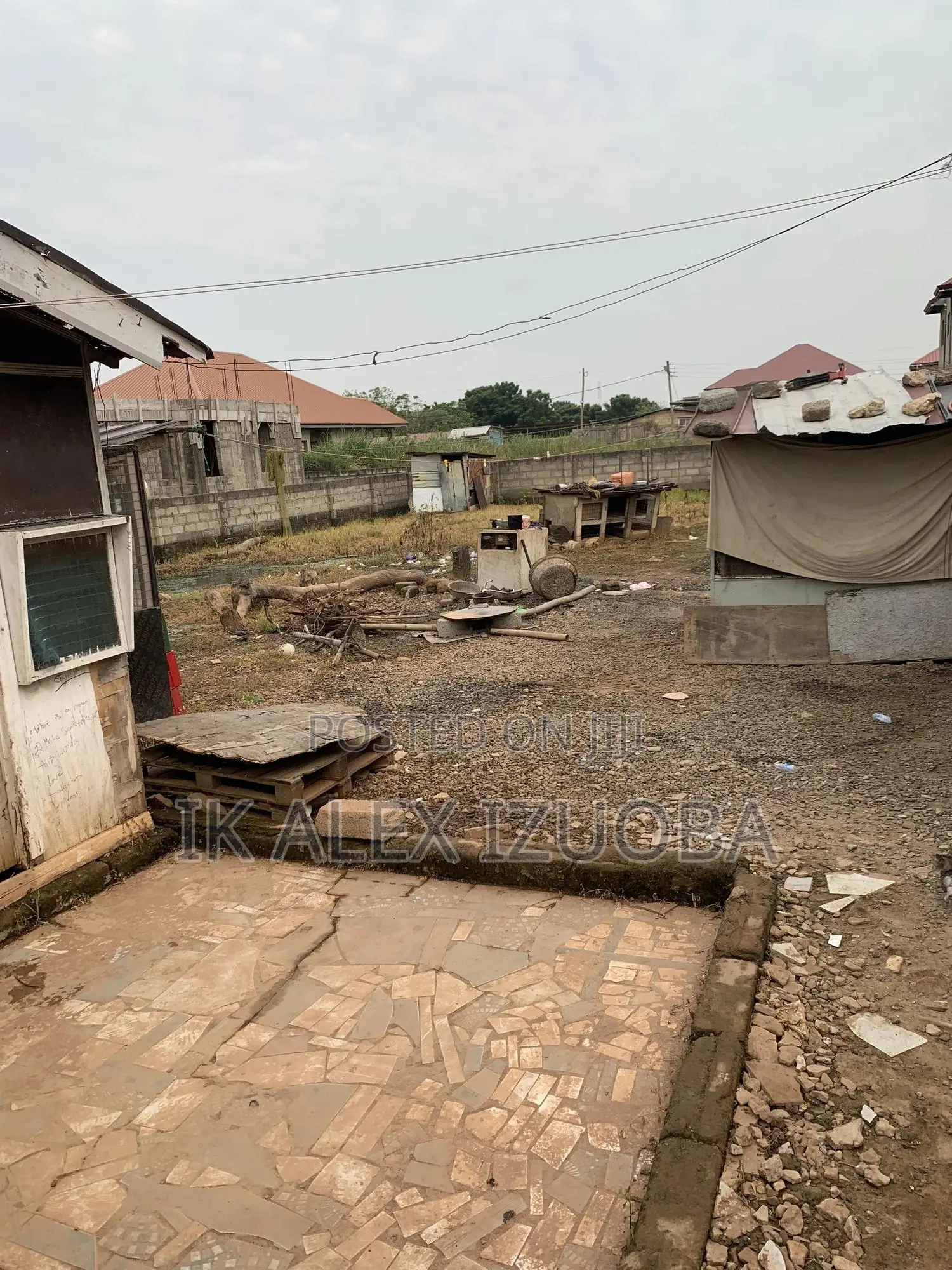 A Genuine Title Half Plot of Land for Sale in East Legon Hills.
