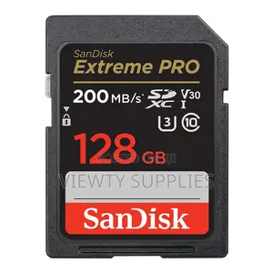 128gb Sandisk Extreme Pro SDXC Uhs-I Sd Card