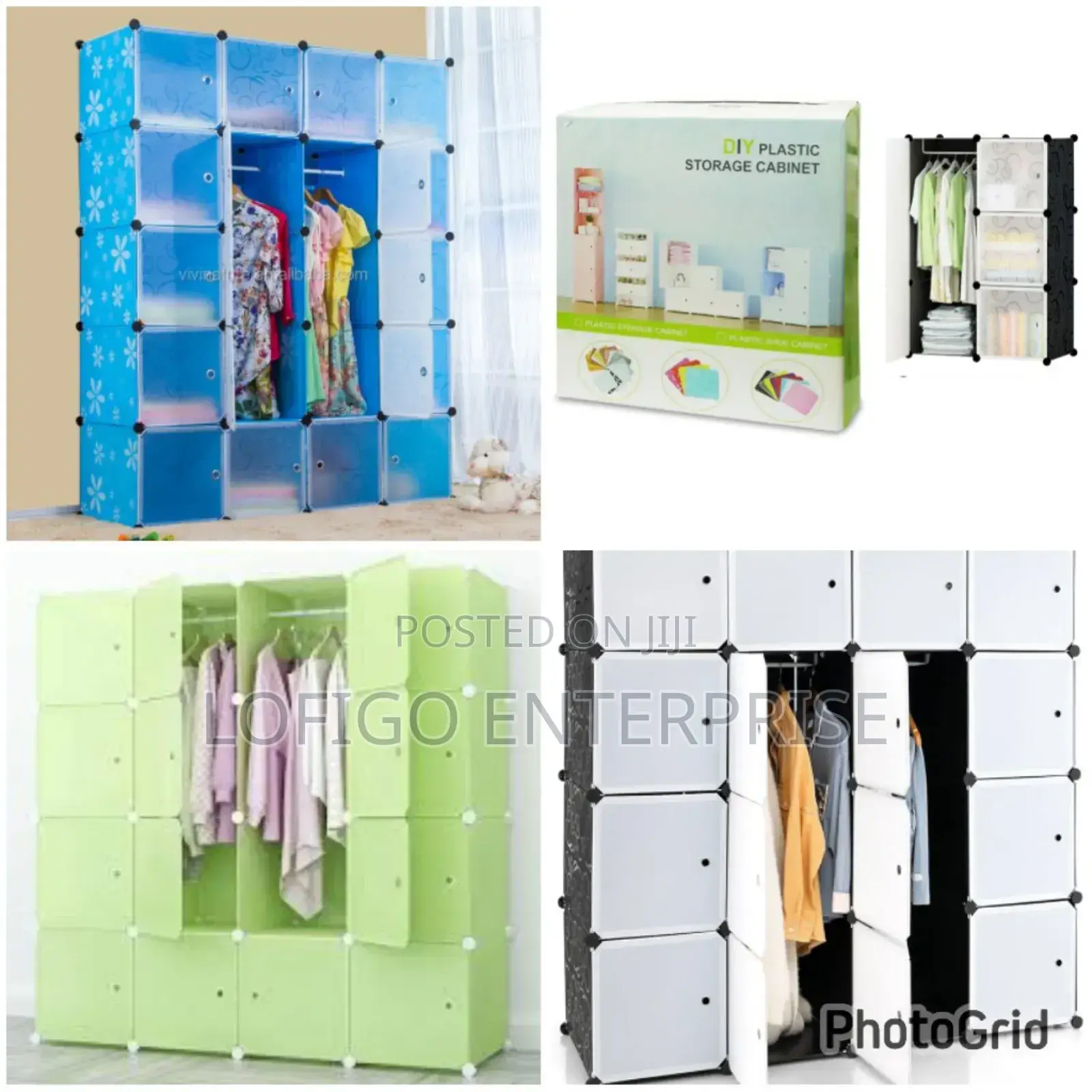 Diy Plastic Storage Cabinet (12 Cubs 3 Shoe Cubs)