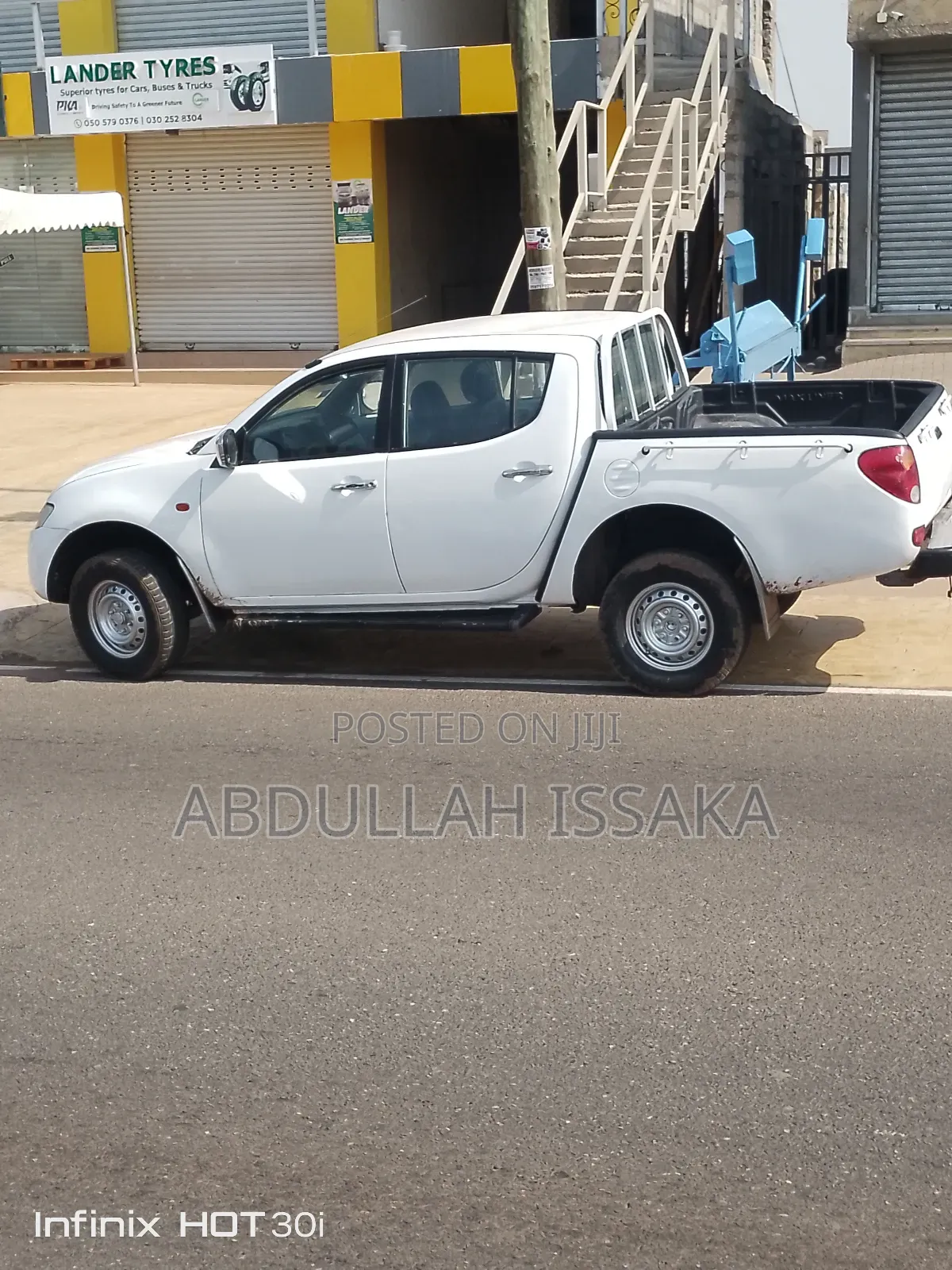 Mitsubishi L200 Club Cab 2.5 136hp 4WD 2007 White