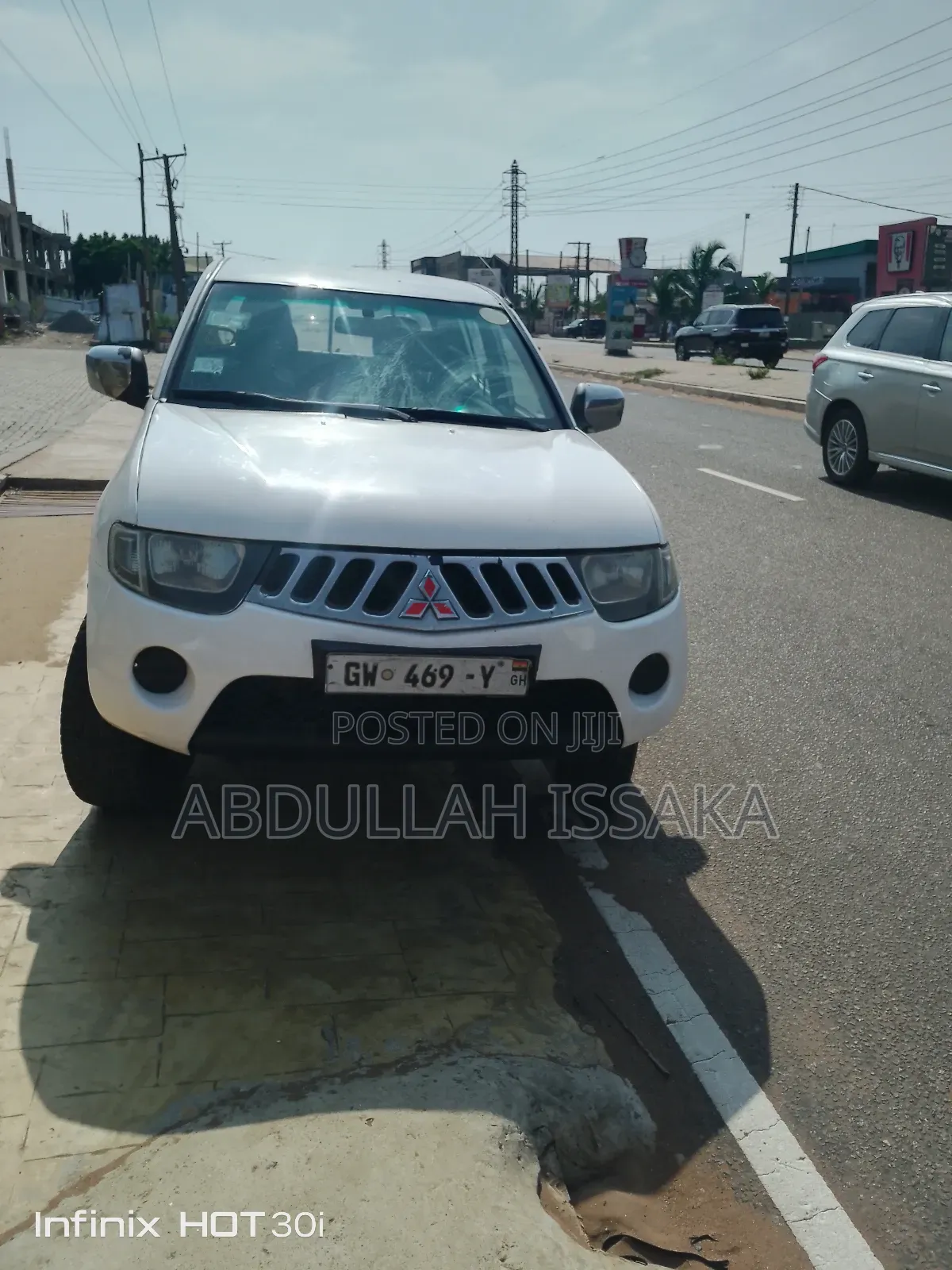 Mitsubishi L200 Club Cab 2.5 136hp 4WD 2007 White