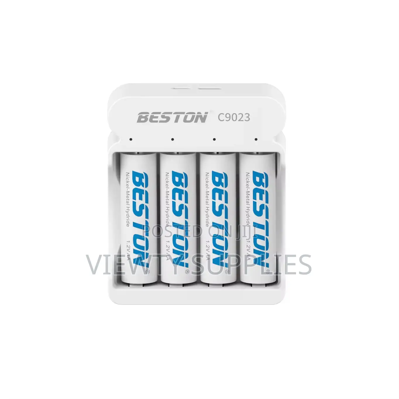 High Capacity Rechargeable Aa Battery With 4 Bay Aa/Aaa + Usb Charger