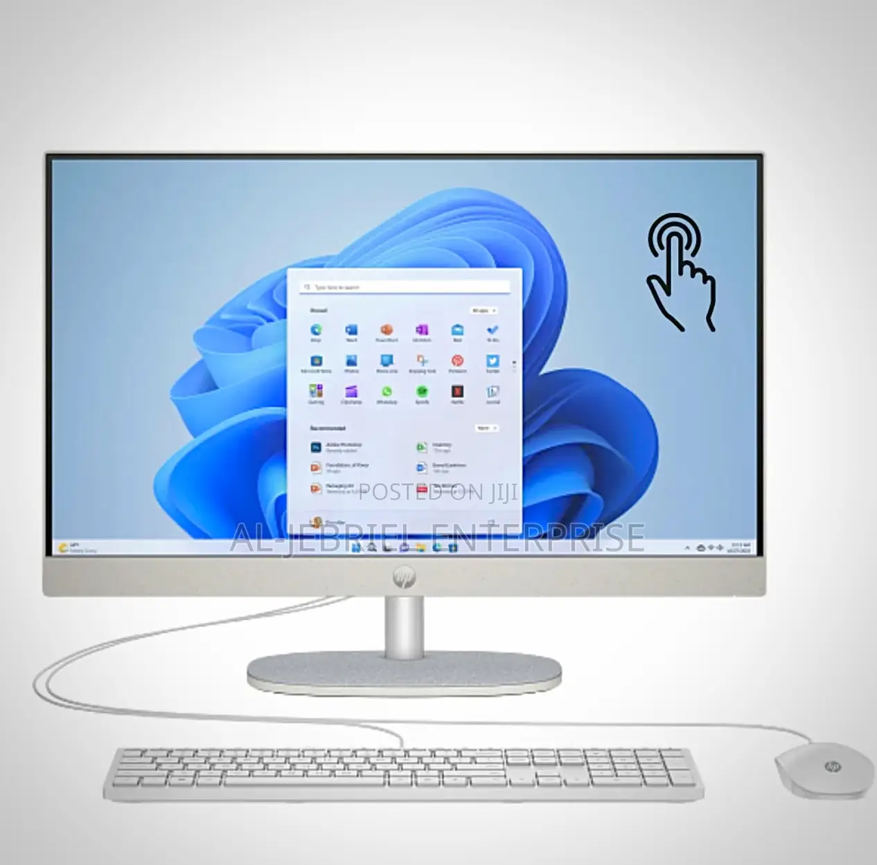 New Desktop Computer HP AiO 24 8GB Intel Core I5 SSD 512GB
