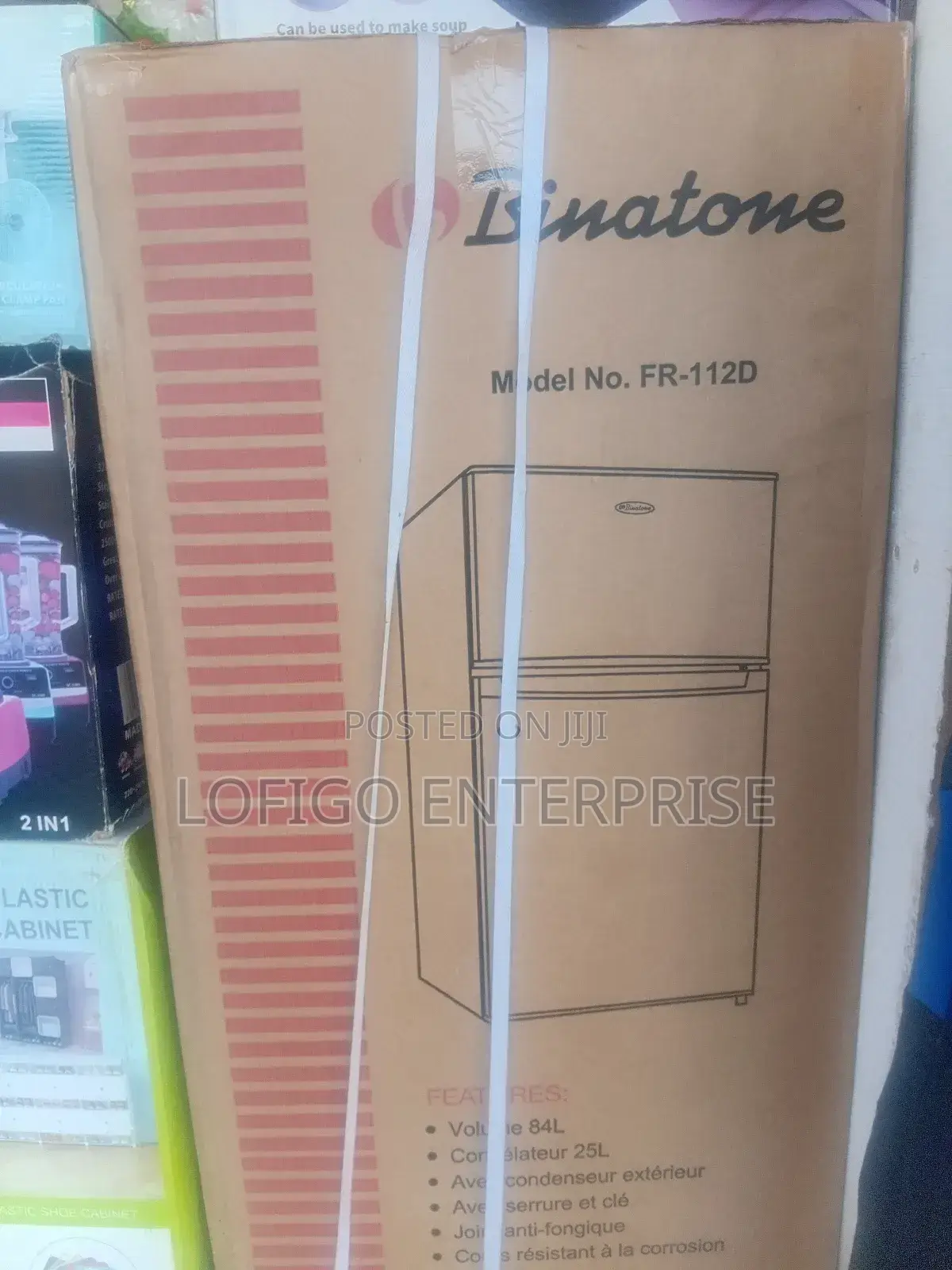 Brand New 84l Binatone Fridge + 25l Freezer