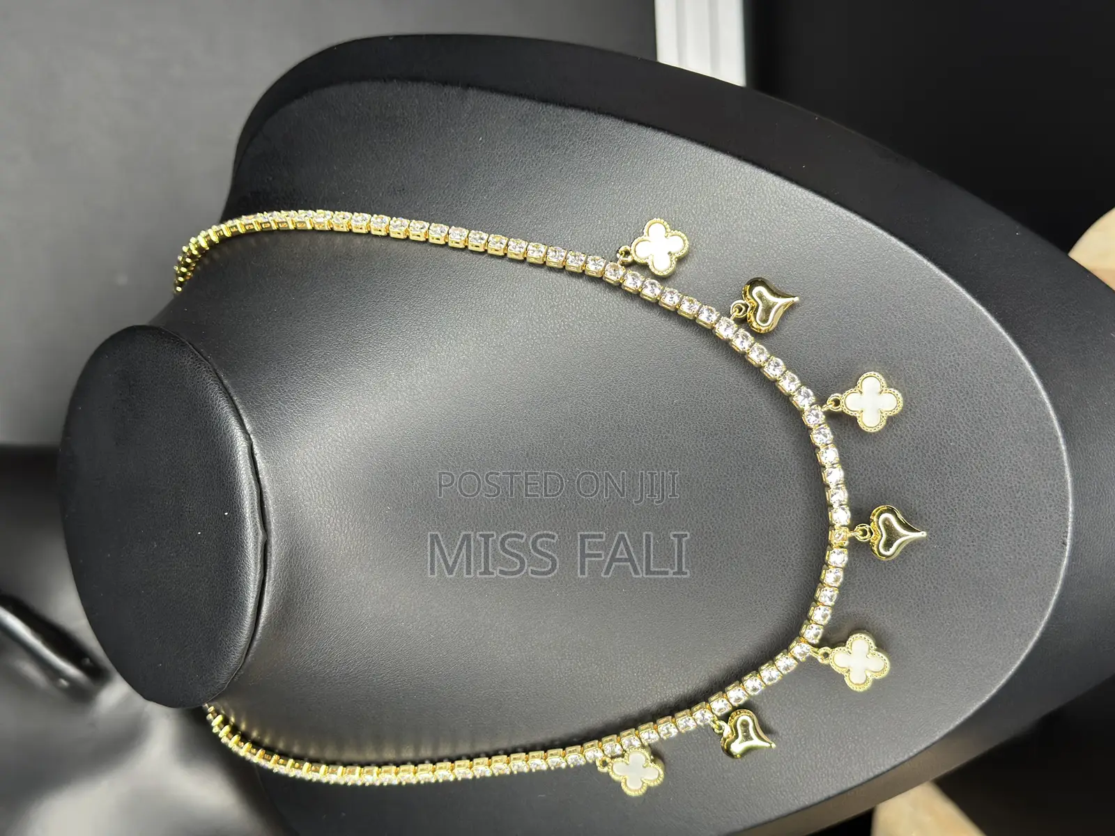 Tennis and Clove Charms Necklace