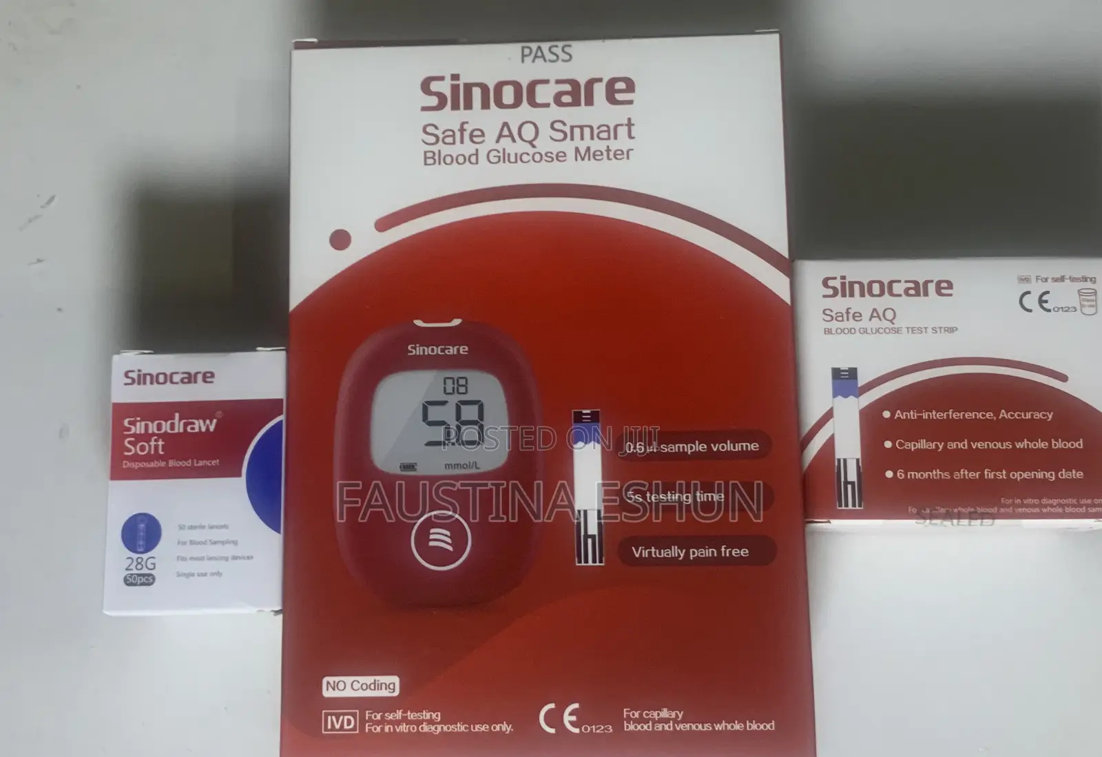 Glucometer Sinocare Safe Aq