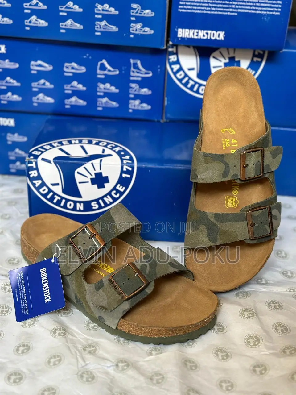 Birkenstock Sandals “ Camo Strap “
