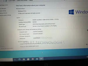 Laptop HP 250 G6 8GB Intel Core I5 SSD 256GB