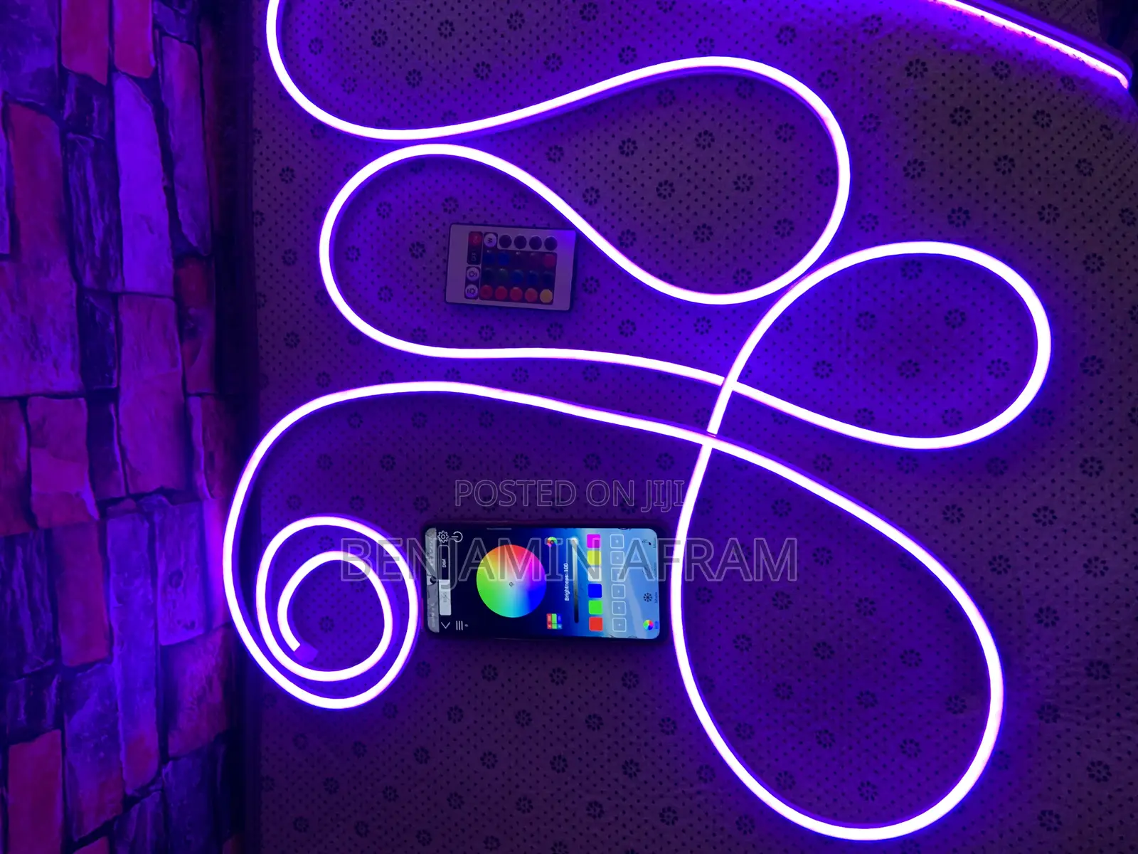 Color Changing Neon Strip Light