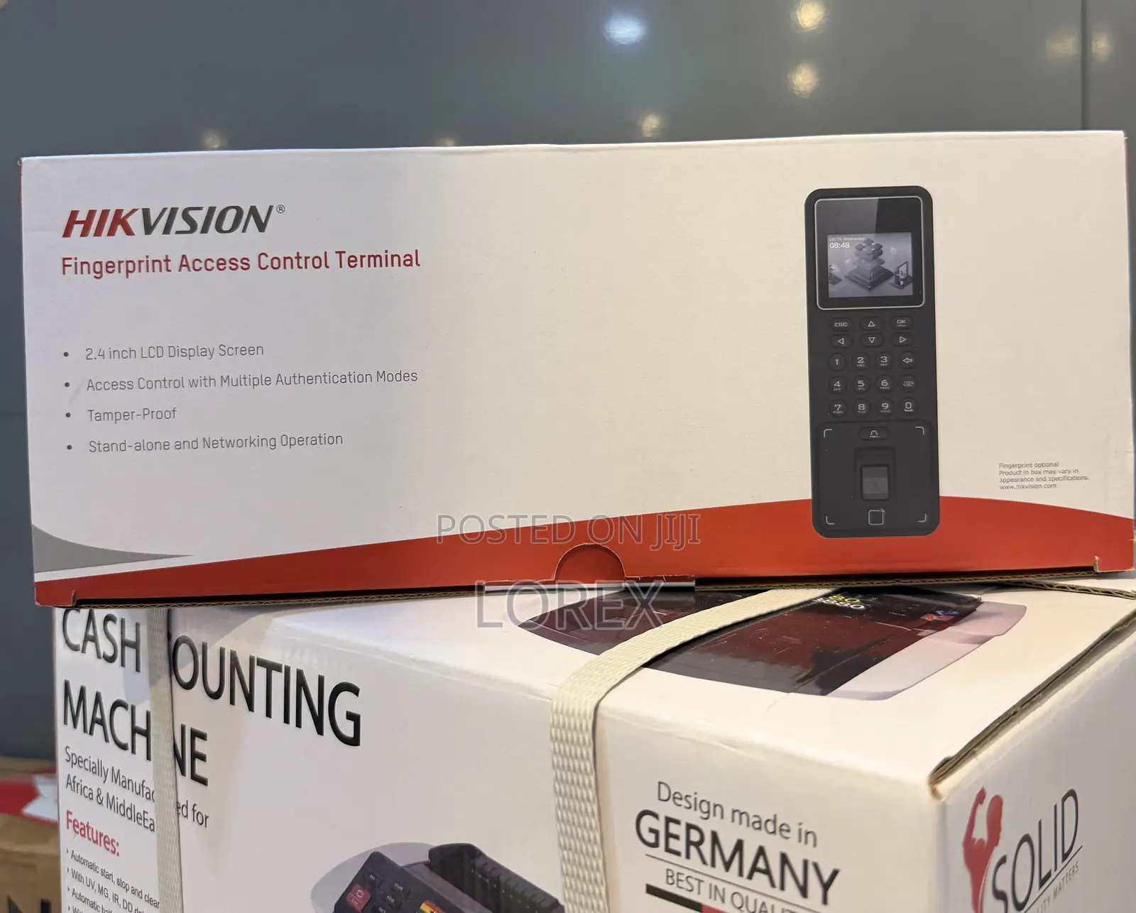 Hikvision Access Control Terminal Finger, Card Password Ds-K1t808mfwx