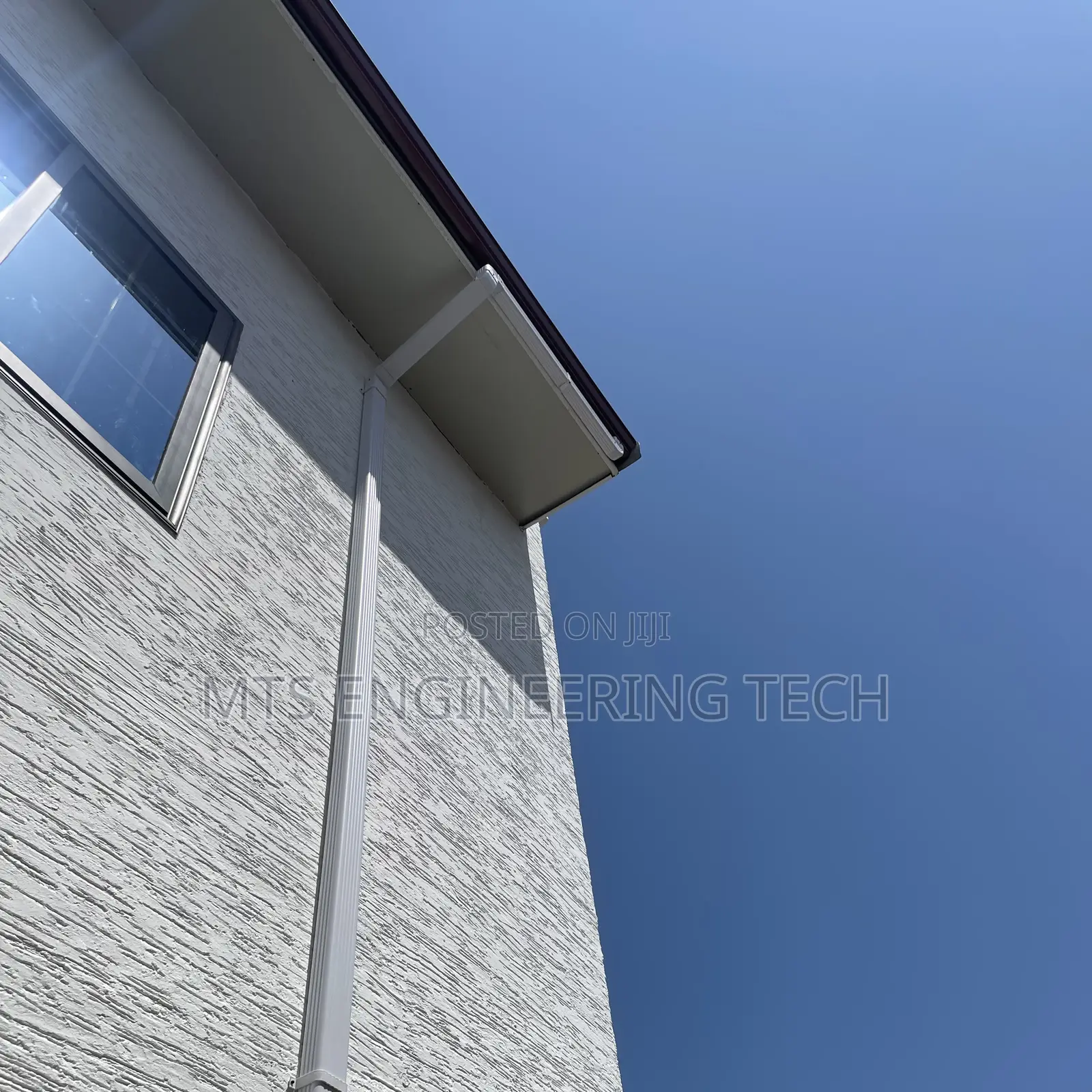 Premium PVC Rain Gutter Installation