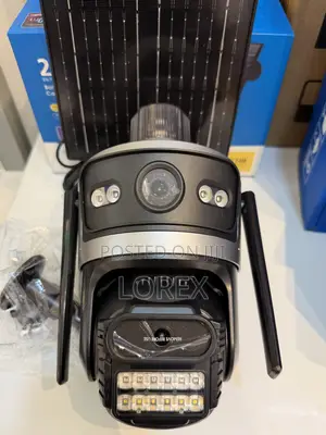 Solar Camera PTZ 4g Sim Icsee App 24/7 Recording 2 Way Talk Full Color