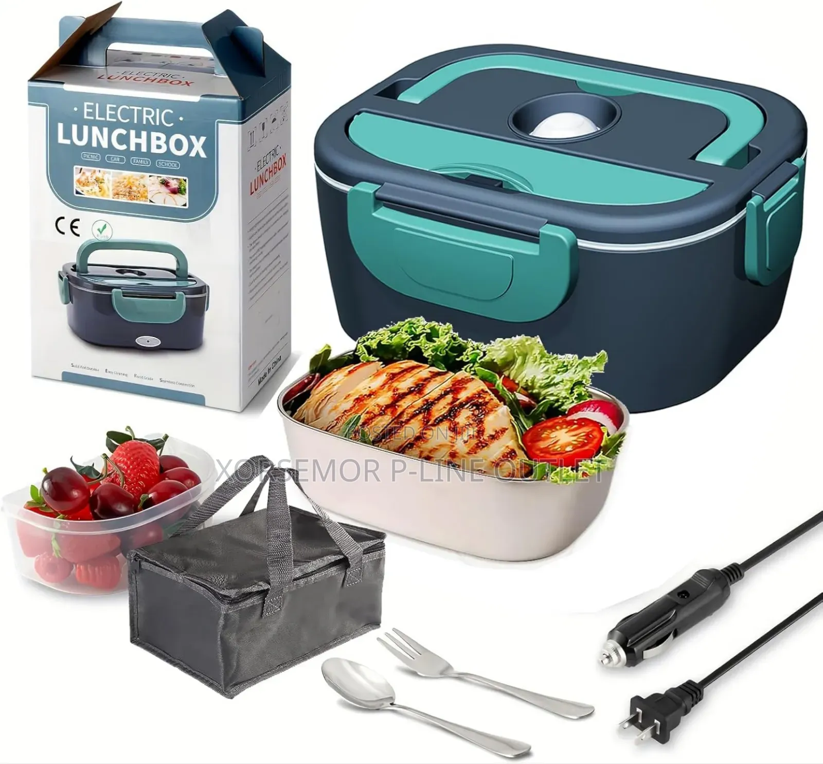 Electric Lunch Box Car And Home Plug