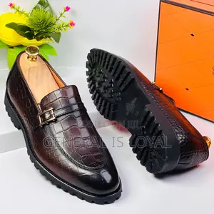 Robby Rosata Coffee Men Leather Shoe
