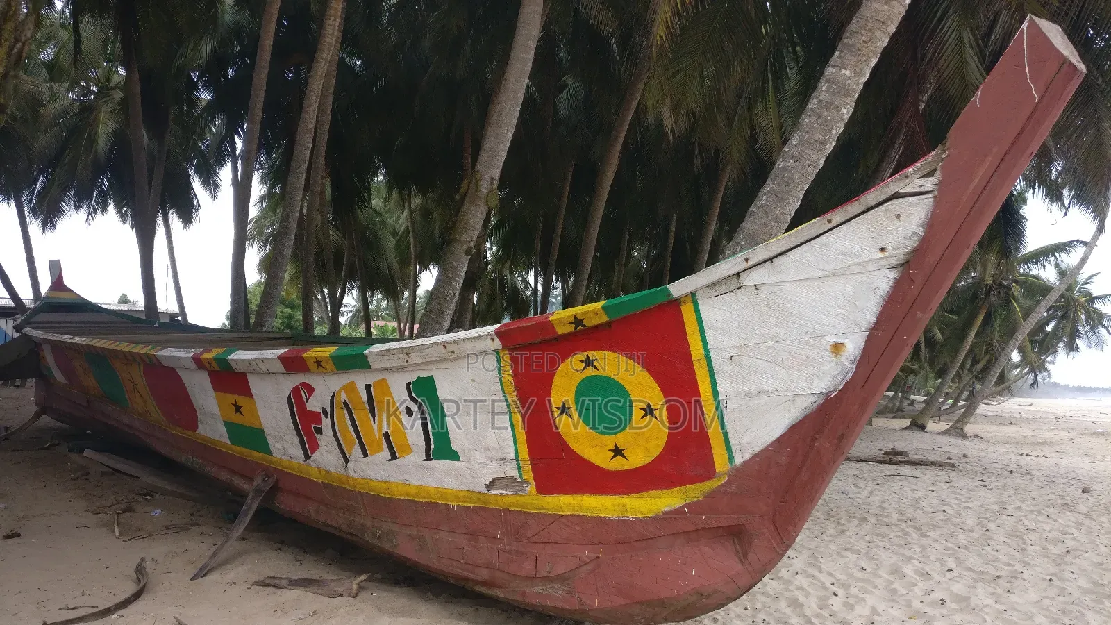 Traditional Wooden Fishing Boat