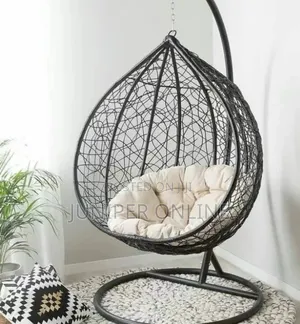 Swing Chair Gray Decorative