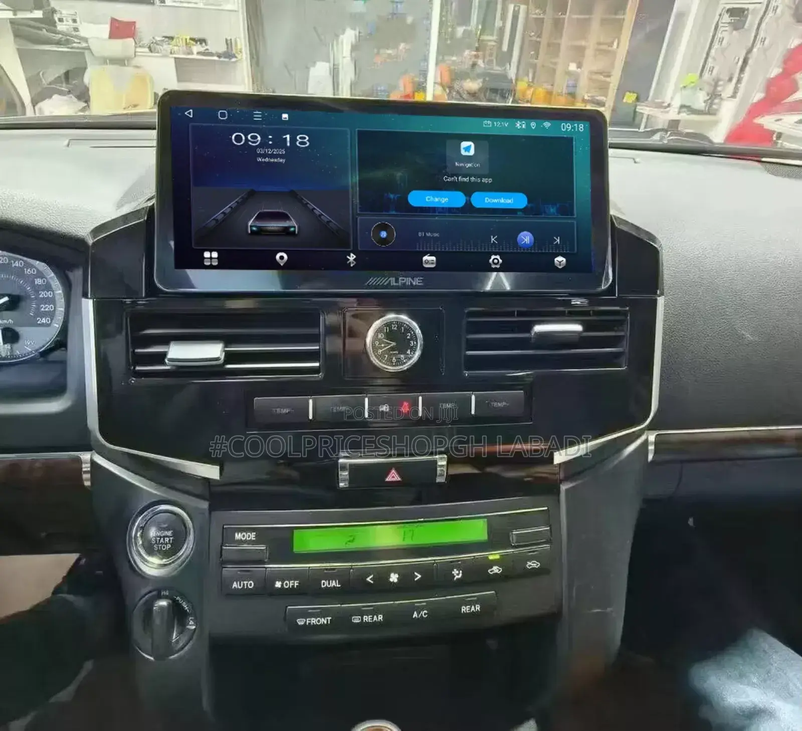 Android Carplay Car Radio GPS Head Toyota Land Cruiser 200 Lc200 07-18
